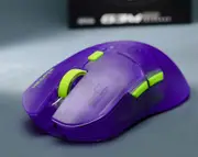 Edifier G3M Pro Tri-Mode Wireless Gaming Mouse -Transparent Purple 26000 DPI 70 hours battery lifespan Three-Way Wireless Connectivity