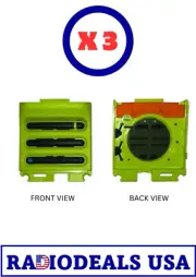 Motorola APX6000XE Grill Only - Green - PNHN7037AS - 3 PC