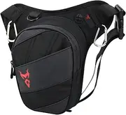 SJZC Motorcycle Leg Bag Waterproof Drop Thigh Bag with Leg Strap for Outdoor Hiking Traveling Fishing Cycling Waist Leg Bags Motorcycle Side Saddlebags (Color : Red)