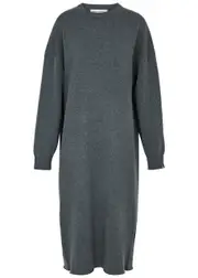 Extreme Cashmere N°106 Weird Short Cashmere-blend Dress - Grey - One Size ONE SIZE