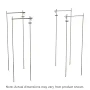 Metro TTE18S Top-Track Stationary End Unit Kit for 18" Wide Super Erecta Wire S
