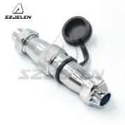 WS16 3pin Industrial Power connector,3 wire waterproof connector plug socket 10A