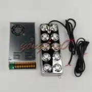 10 head Ultrasonic mist maker fogger humidifier 48V+ Power supply 110V/220V