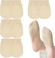 [Fantasyon] Non Slip No Show Socks Women,Breathable Mesh Non Slip Invisible Socks