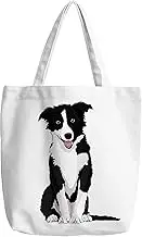 Collie Lover Gift Border Collie Dog Tote Bag Collie Owner Gift Dog Lover Gift Collie Shopping Bag