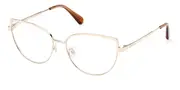 Max & Co. MO5098 032 Women’s Glasses Gold Size 56 - Private Health Rebate - Blue Light Block Available
