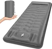 Inflatable Sleeping Mat | Outdoor Waterproof Mattress Pad | Wear-Resistant Tent Supplies, Comfortable Backpacking Equipment for Hiking