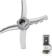 Blades Replacement for Ninja Deluxe NC501 Series Ice Cream Makers - Paddle Blade Replacement for Ninja Creamerizer NC500 NC501 NC500C NC501C NC501H - Stainless Steel