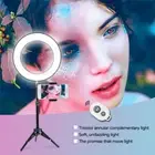 10" Dimmable LED Ring Light Selfie MakeUp Lamp Video Lighting Phone Youtube Live