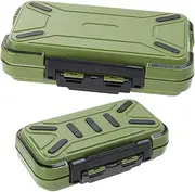 GAROZATION 2pcs Fishing Tackle Organizer Set Multi Functional Bait Storage Box for Lures and Hooks Lightweight Design for Outdoor Fishing Activities