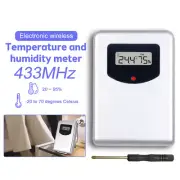 Weather Station Forecast Temperature indoor / outdoor Hygrometer Humidity Sensor