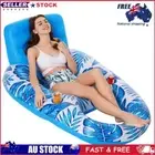 Inflatable Float Bed Seat Water Lounger Adults Swimming Pool Accessories #AU