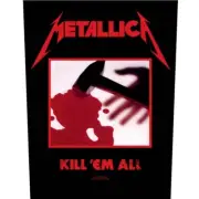 Metallica Kill Em All Back Patch Official Heavy Metal Band Merch