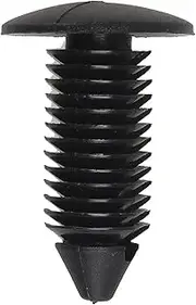 CHENGHAO Universal 40PCS Mix Black Plastic Rivet Push in 5mm 6mm 7mm 8mm Car Trunk Roof Trim Panel Fastener Clip New