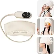 Head Sleep Instrument, Electric Head Massager Migraine Relief Cap Massager, Head and Eye Hot Compress Massager,Professional Massage Smart Temple Massager Sleep Aid, Stress Relief, Relaxation