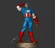 Captain America 1/4 SCALE KIT CUSTOM STATUE SOSA WP