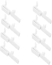 PRETYZOOM 8pcs Vertical Blind Valance Clips Retainers for Vertical Curtains Easy to Install Window Blind Parts Dust-Resistant Design