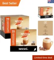 Cappuccino Instant Coffee Mixes Sachets 3 x 30 Sachets 90 Count, Pack of 3 No...