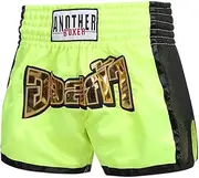 [OYSTERBOY] Classic Muay Thai Shorts for Men Women Boxing Kickboxing MMA BJJ Fight Clothing Training Workout Exercise Trunk