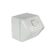 HAGER WBWP115S - Single Weatherproof Power Point GPO 15amp IP53