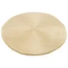 Round Braided Placemats Set of 6 Table Mats for Dining Tables Woven7004