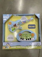 Bluey Music Time Piano & Guitar Set