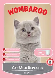 Wombaroo Cat Milk Replacer 215g
