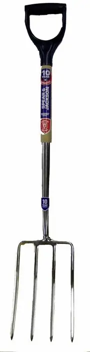 Spear & Jackson SJ-1560SF - Fork - Garden D Handle Stainless Steel