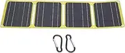 40W Foldable Solar Panel ETFE Monocrystalline Silicon USB Type C DC Portable Solar Charing Panel with Voltage Regulator for Outdoor Camping