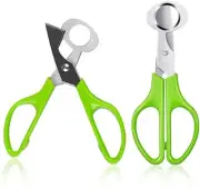 4 pack Stainless Steel Quail Egg Scissors FREE n FAST SHIPPING - USA SELLER
