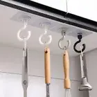 Self Adhesive Hooks Ceiling Rotating Hooks Wall Door Strong Sticky Sucker HoE2