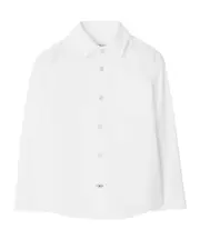 Burberry Kids EKD Buttoned Long-Sleeved Shirt 8Y,6Y,4Y,3Y,14Y,12Y,10Y white