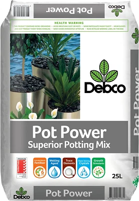 Pot Power Potting Mix Fertiliser, 25 Litre