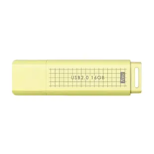 【TCELL 冠元】10入組-USB2.0 16GB 文具風隨身碟-奶油色