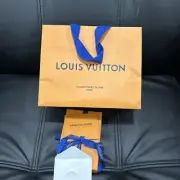 Louis Vuitton 5.25"x3.5x1" Empty Drawer Box,Ribbon,Gift Card Shopping Bag 9x7x5