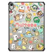 iPad Air 11-inch (M2/M3) iPad Impact Case Maltese Summer Vibes Sticker Tablet Case