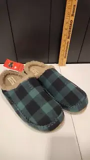 Deer Stags Slipperooz Nordic Slippers Shoes 16W SUPRO Sock Indoor Outdoor Mens