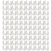 Practical 100 Pack UHook Brackets Pex Pipe Support Hangers PVC Pipe Clamps