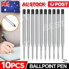 10PCS Black Ballpoint Pen Refill/Refills Medium Point Compatible For Parker Pen