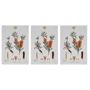 3x Maxwell & Williams Royal Botanic Garden Cotton Tea Towel Cloth Bottlebrush