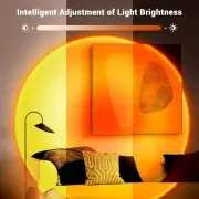 360 Dagree Rotation Sunset Lamp Projector with APP Control Multicolor Led Lights
