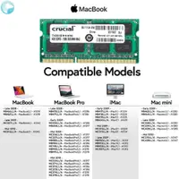 在飛比找蝦皮購物優惠-熱賣 英睿達 4GB DDR3 1066MHZ記憶體 用於M