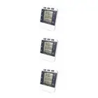 1/2/3 Digital Cook Timer with Large Screen Stopwatch Reminder Clock Experiment