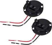 Vehicle Head Lamp Holder Socket Korean Style Bulb Socket Holder for Car Accessories