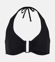 [Eres] Eres Dedicace halterneck bikini top AU 16 black