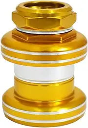 YST Old School BMX 1" Threaded Bike Headset 32.5 Cups 26.4mm, Gold, YT2882
