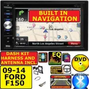 2009-14 FORD F150 GPS CD/DVD NAVIGATION SYSTEM BLUETOOTH USB CAR STEREO RADIO (for: Ford)