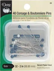 Dritz Corsage & Boutonniere Pins 40/Pkg-Size 32