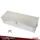 Silver 39"X13"X10" Aluminum Pickup Truck Trunk Bed Tool Box Trailer Storage