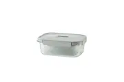 3pc LocknLock Nestopia 500ml 2.7L Rectangular Food Container Set Clear Green